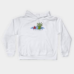 What are you looking at? Kids Hoodie